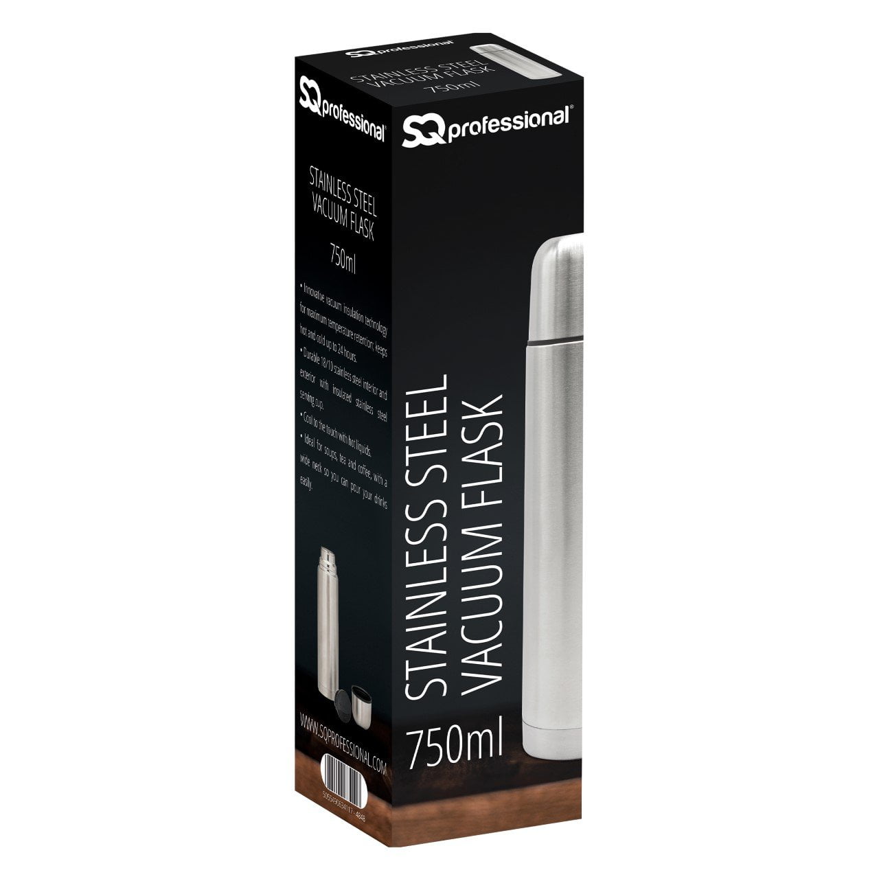 SQ Professional Stainless Steel Vacuum Thermos Flask 750ml 4848