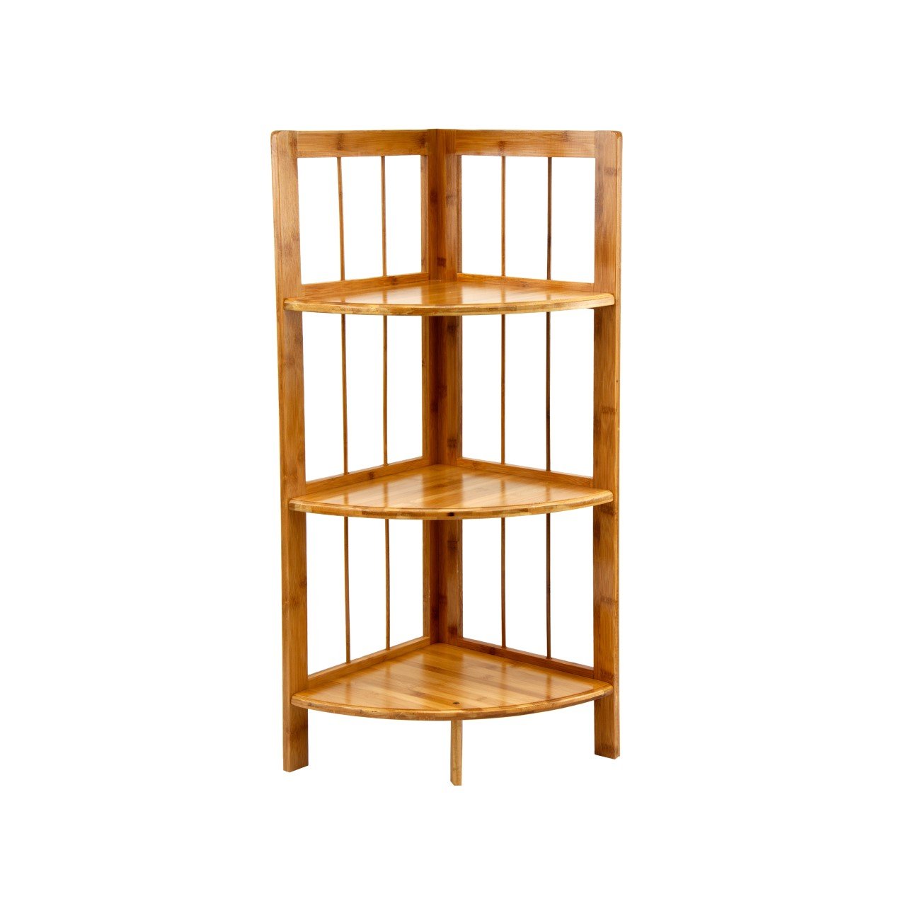 Wooden Corner Shoe Storage Rack 3 Tier 29 x 98cm 8785