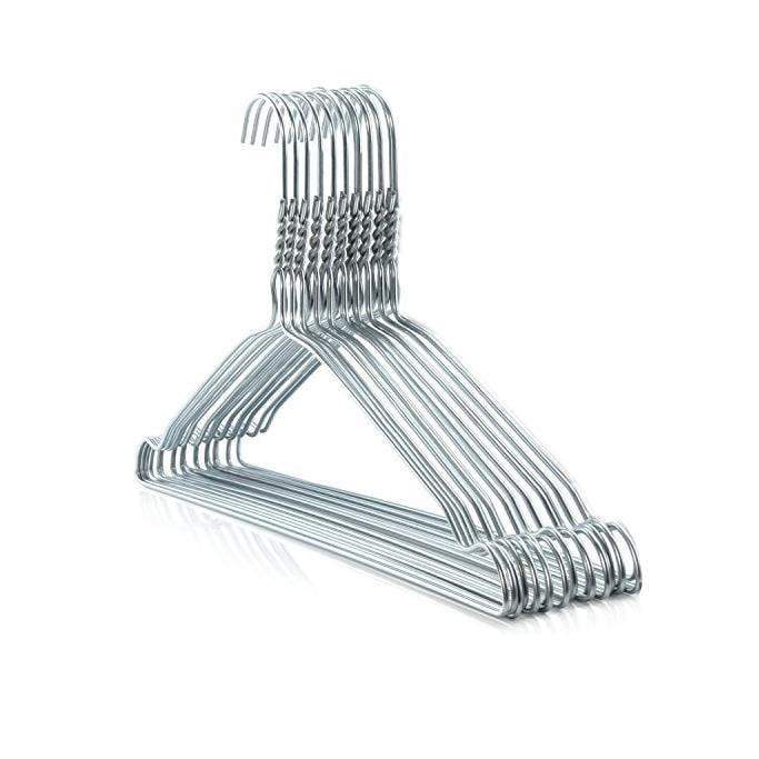 Standard Steel Hangers Clothing Hangers 40 cm Pack of 10 0712 A