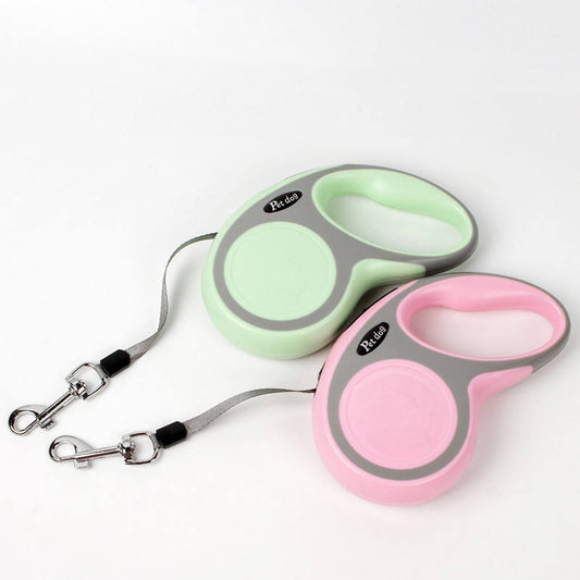 Pet Dog Retractable Walking Lead Leash 5m Tension 33lbs 17 x 10 cm Assorted Colours 6941