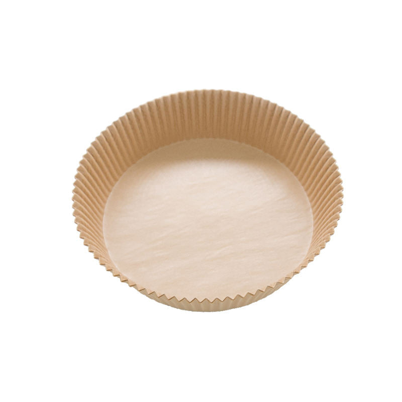 Kitchen Baking Brown Air Fryer Paper Liners Round 160 x 45 mm 100pcs 7046