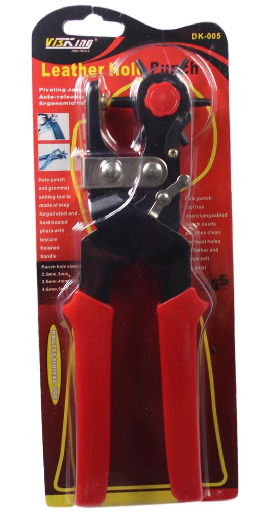Revolving Leather Belt Hole Puncher Plier Puncher 2.5 - 5mm 5214 A