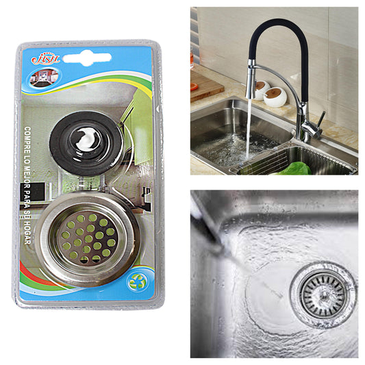 Kitchen Bathroom Drainer With Lid Multipurpose Use Home DIY 0807 (Large Letter)