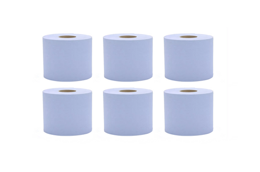 Abzorbex Blue Cleaning Centrefeed Paper Roll Pack of 6 LL5900
