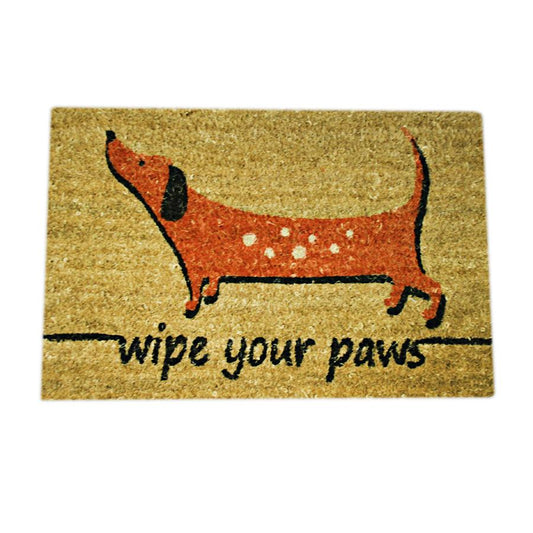 Outdoors Door Mat Sausage Dog Design 2620