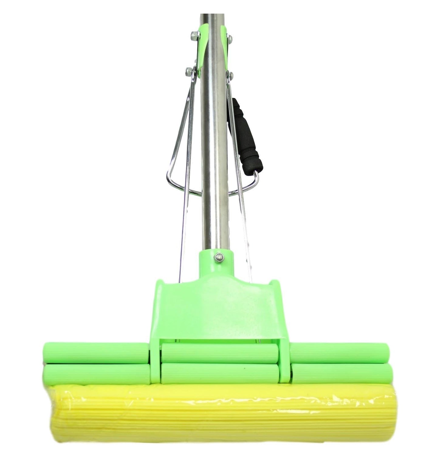 Expandable Squeeze Yellow Cleaning Sponge Mop Assorted Colours 0721