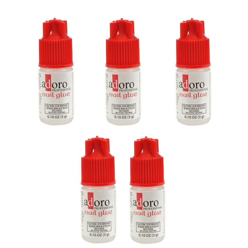 False Fake Nails Glue Pack of 5 4535 xxx