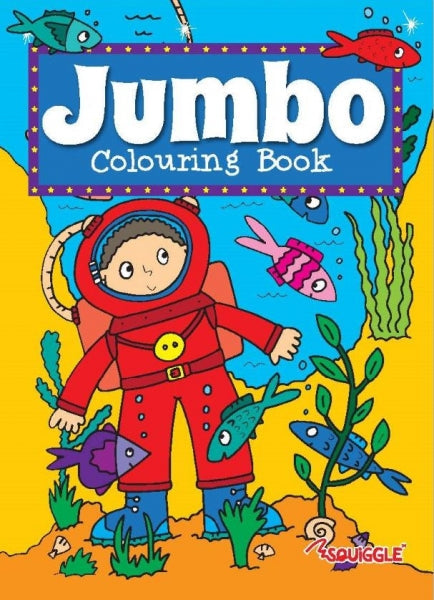 Jumbo Children's Activity Book 1 / 2 Assorted Designs P2153