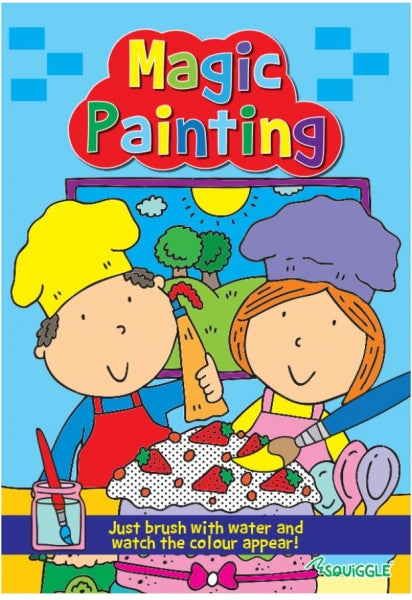 Children's Craft Magic Painting Book 1 & 2 A4 Size P2165