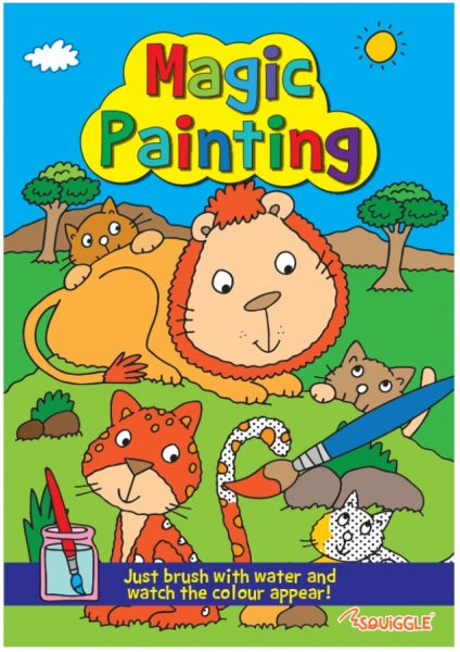 Children's Craft Magic Painting Book 1 & 2 A4 Size P2165
