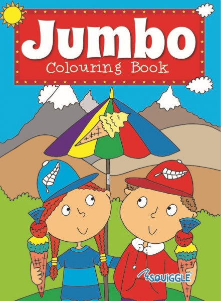 Jumbo Colouring Book Assorted Designs P2173