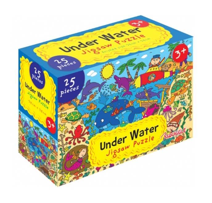 Unicorn / Underwater Jigsaw Puzzle 25 Pieces Assorted Designs P2835