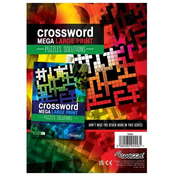 Mega Large Print Modern Crossword Book 2 P2961