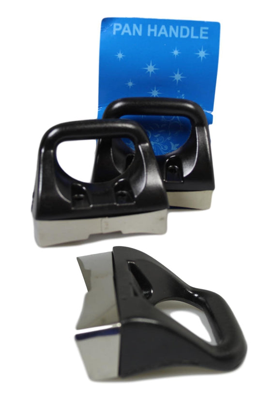 Kitchen Prep Pan Handle Easily Attachable Black Pack Of 2 5222