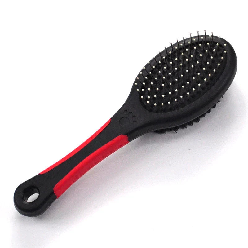 Double Sided Dog Pet Fur Grooming Brush 21 cm 6733