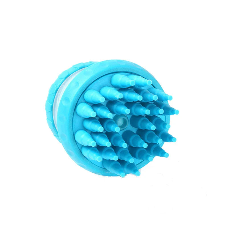 Dog Washer Bath Massage Brush Cleaning Assorted Colours 6723