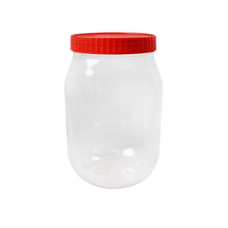 Plastic Kitchen Pet Food Storage Jar 500 ml Pack of 2 ST5130