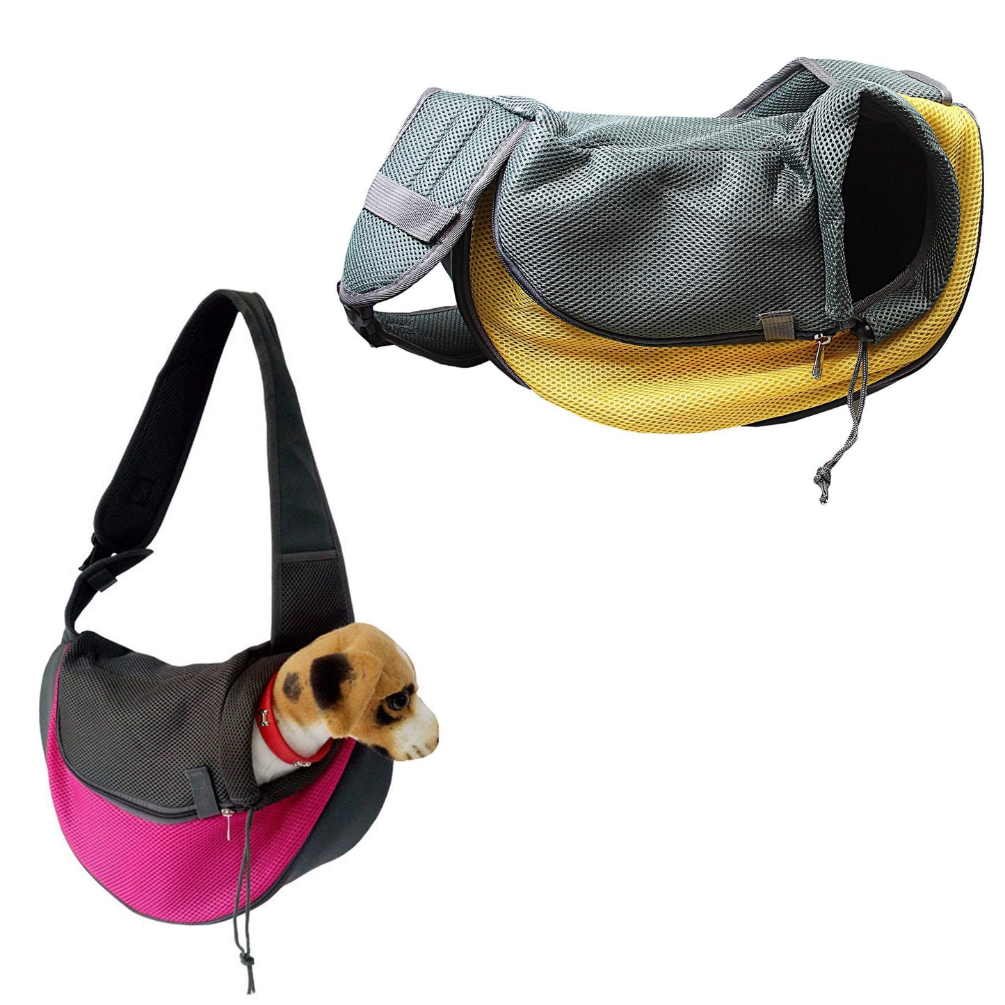 Pet Dog Cat Puppy Sling Carrier Travel Shoulder Bag 40 cm Assorted Colours 4300