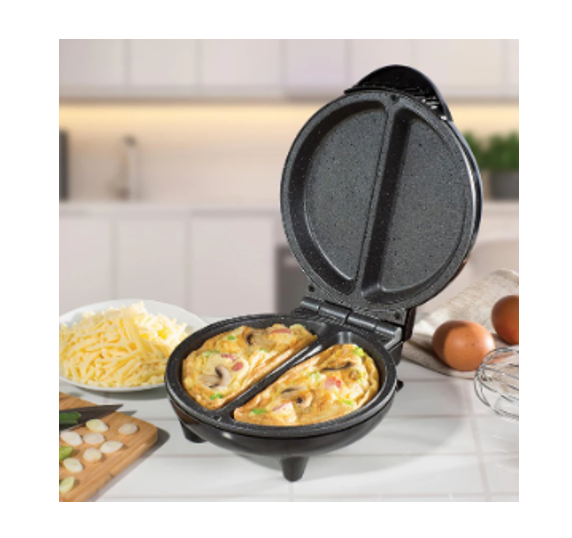 Daewoo Non Stick Deep Fill Omelette Maker 750 Watt SDA1556