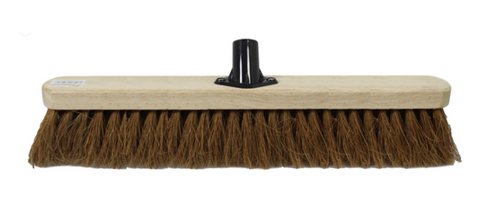 Soft Coco Garden Wooden Broom Brush Head 60 cm SK28408