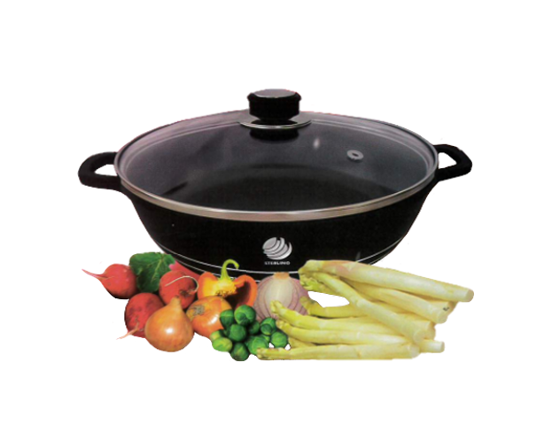 Non Stick Diecast Shallow Casserole Pot 24cm ST81855