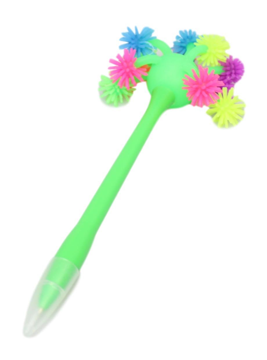 Fun Soft Stationery Pen with Balls 18 cm Assorted Colours 5278