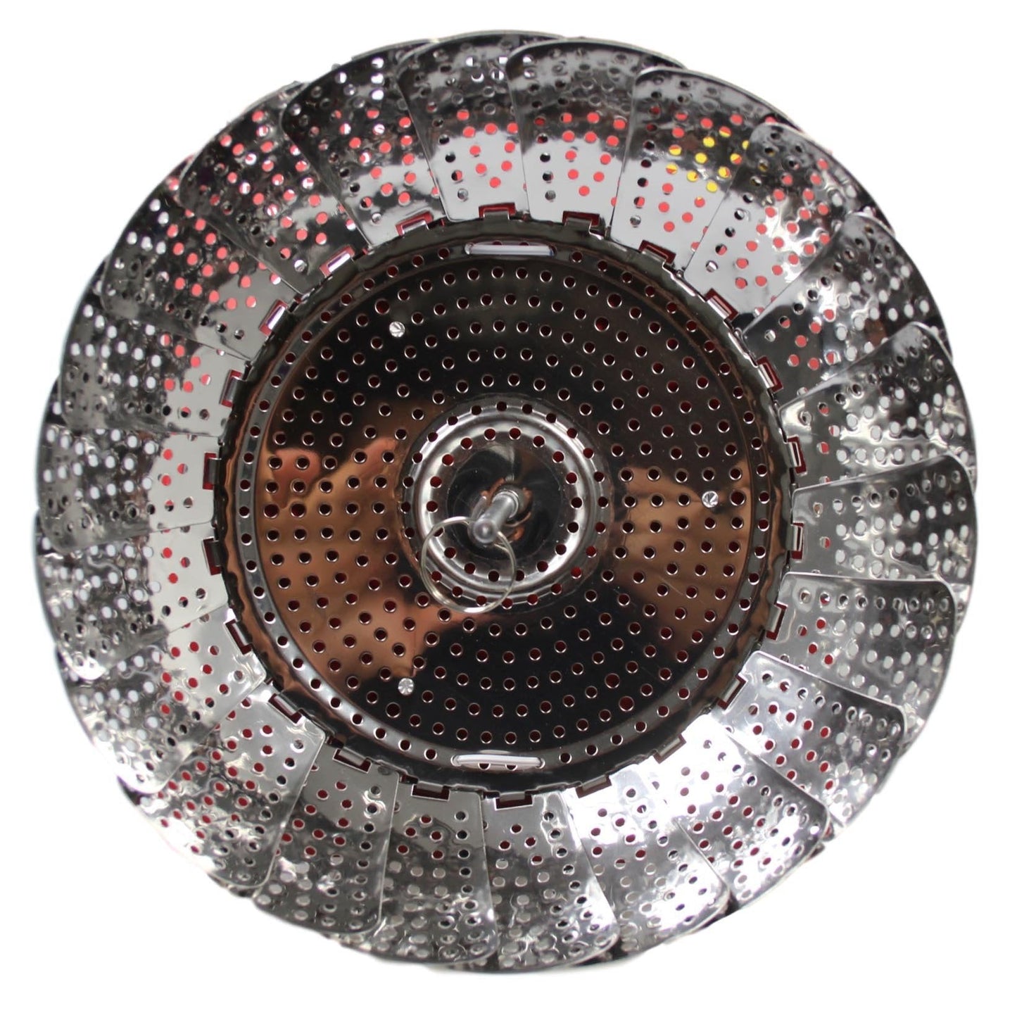 Stainless Steel Vegetable Food Steamer Basket Bowl 11" 5208 A