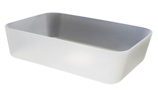 Plastic Multipurpose Cutlery Drawer Organisation Storage Box 18 x 13 x 4.5cm 5195
