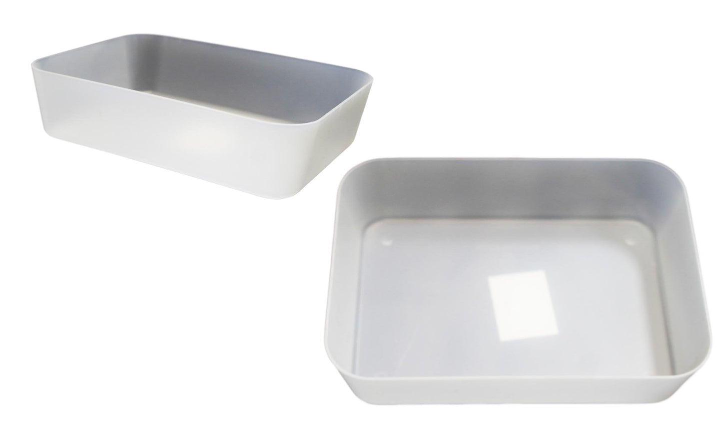 Plastic Multipurpose Cutlery Drawer Organisation Storage Box 18 x 13 x 4.5cm 5195