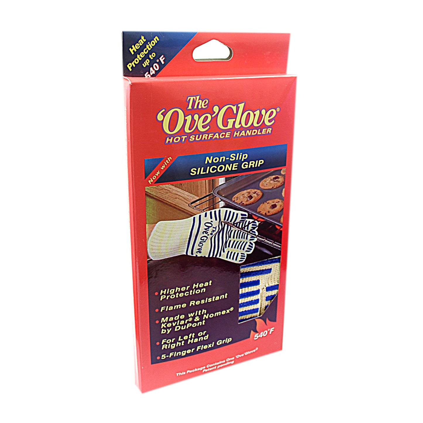 The 'Ove' Glove Heavy Duty Oven Glove Non- Slip Silicone Grip Washable 15 cm x 24 cm Large 4403 A