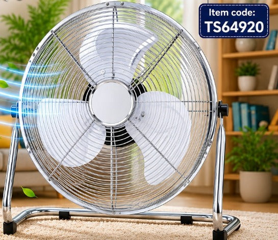 16" Metal Floor Fan F40/TS64920