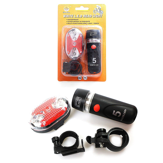 Bicycle Bike LED Head Light Pack of 4 0527