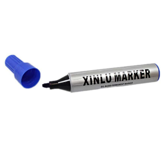 Blue Oil Based Permanent Marker Fine Point Tip 4658