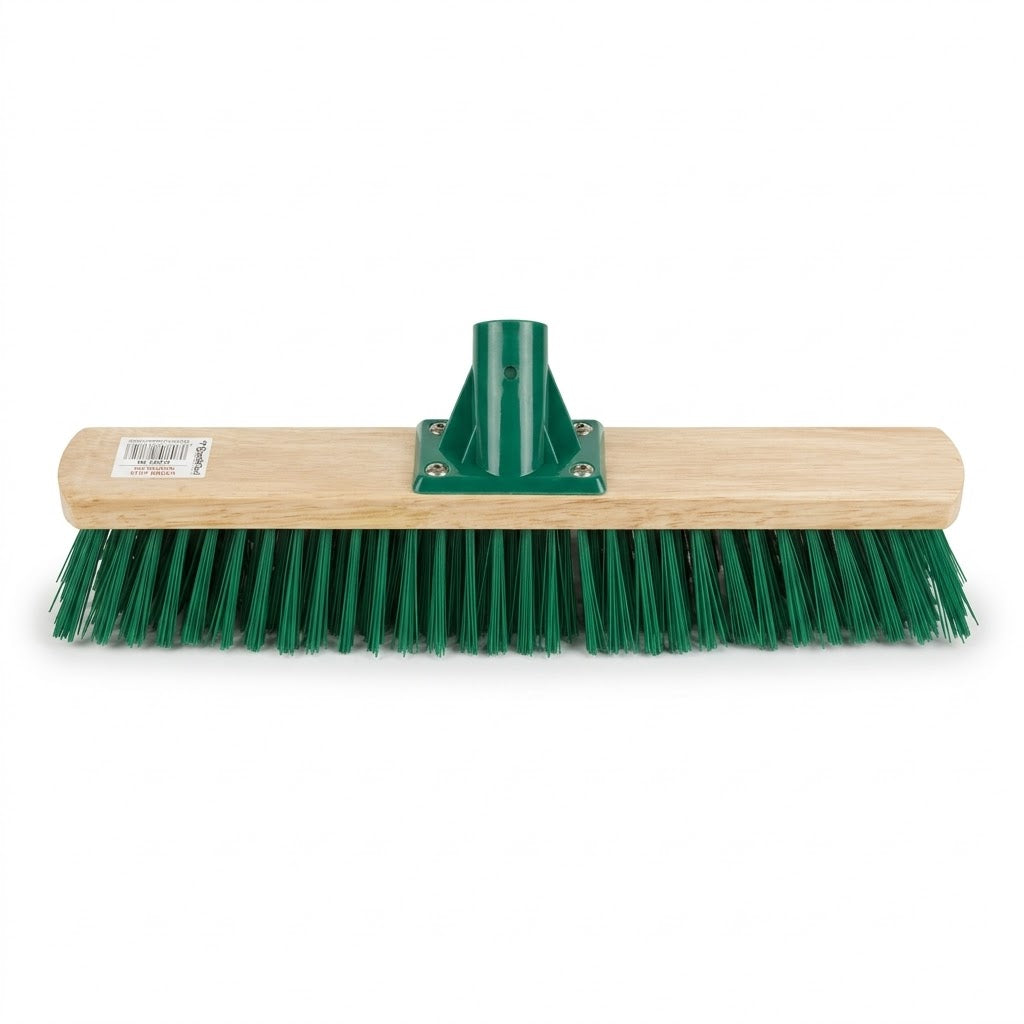 Synthetic Broom Red/Green 45cm 50x16x8 540g SK28373