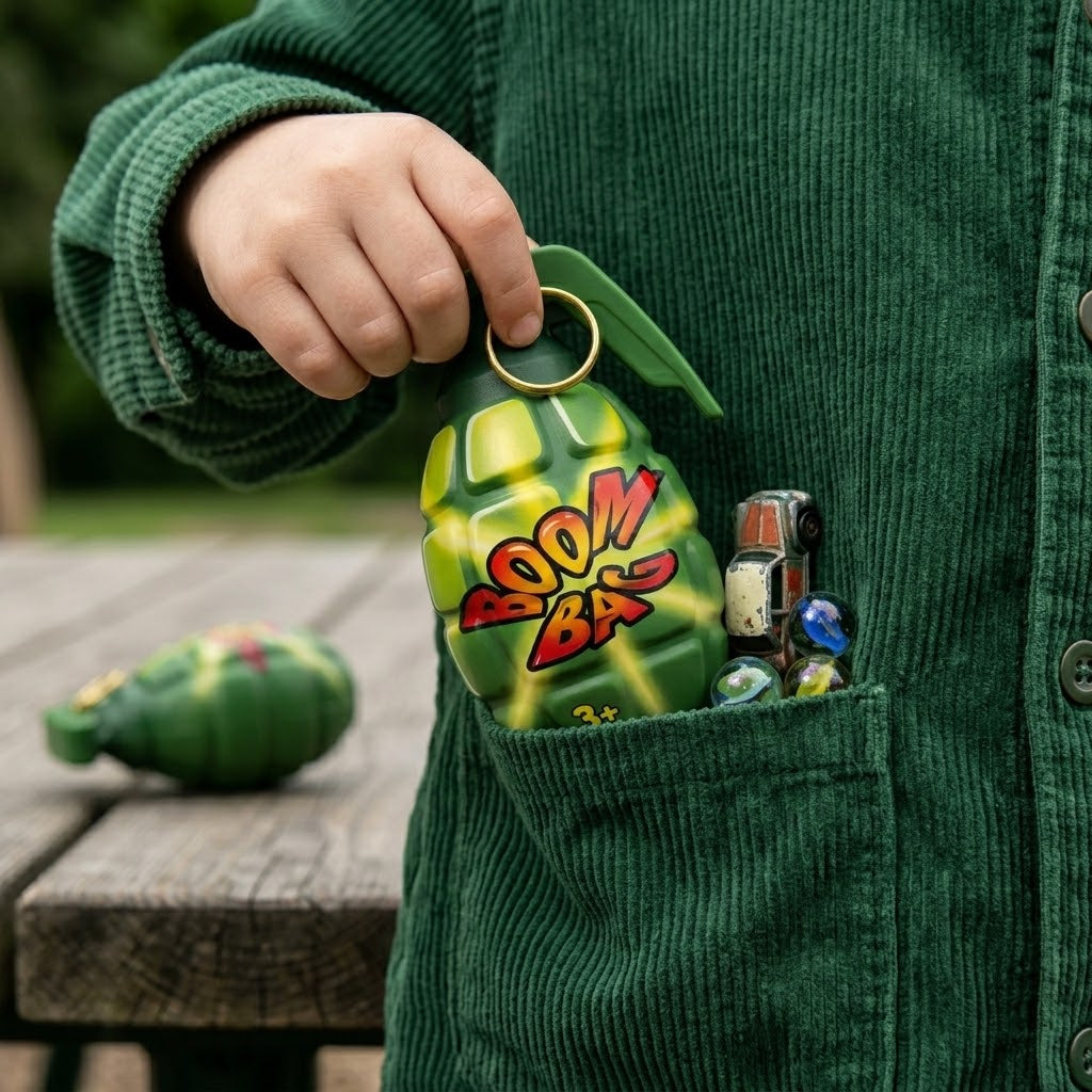 HTI Children's Toy Boom Bag Assorted Colours – Squeeze Sound Effect SKU TP300