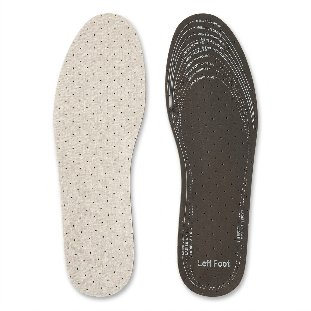 Anti-Odour Insoles, One Pair, Mouldable to Fit, 43g, SKU INF