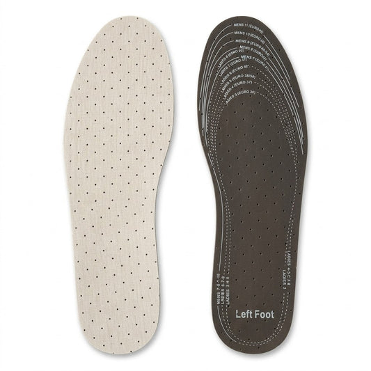 Anti-Odour Insoles, One Pair, Mouldable to Fit, 43g, SKU INF