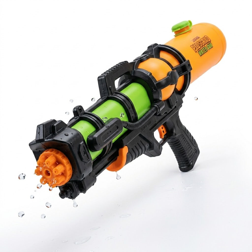 Children's Large Plastic Outdoor Super Water Gun 44cm Assorted Colours SKU R08312