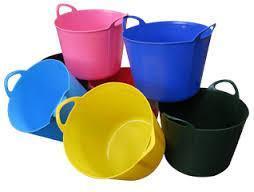 Medium Flexi Tub DIY Storage Bucket 26L Assorted Colours LL5126 / 786075