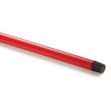 Plastic Wrapped Wooden Broom Stick with Screw End 25mm x 1200mm (120cm) Assorted Colours WS65