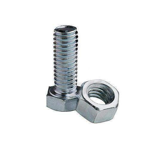 Value Pack M8 x 40 Hex Bolts and Nuts b.z.p Diy 3301