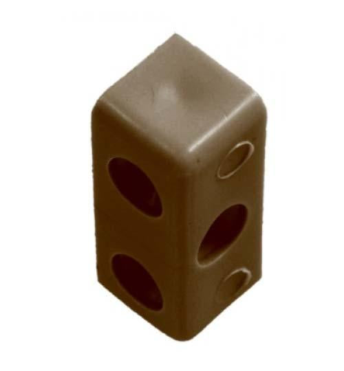 Value Pack Modesty Blocks Brown Pack of 10 3544