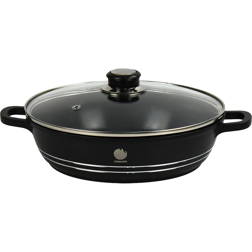 Non Stick Diecast Shallow Casserole Pot 24cm ST81855