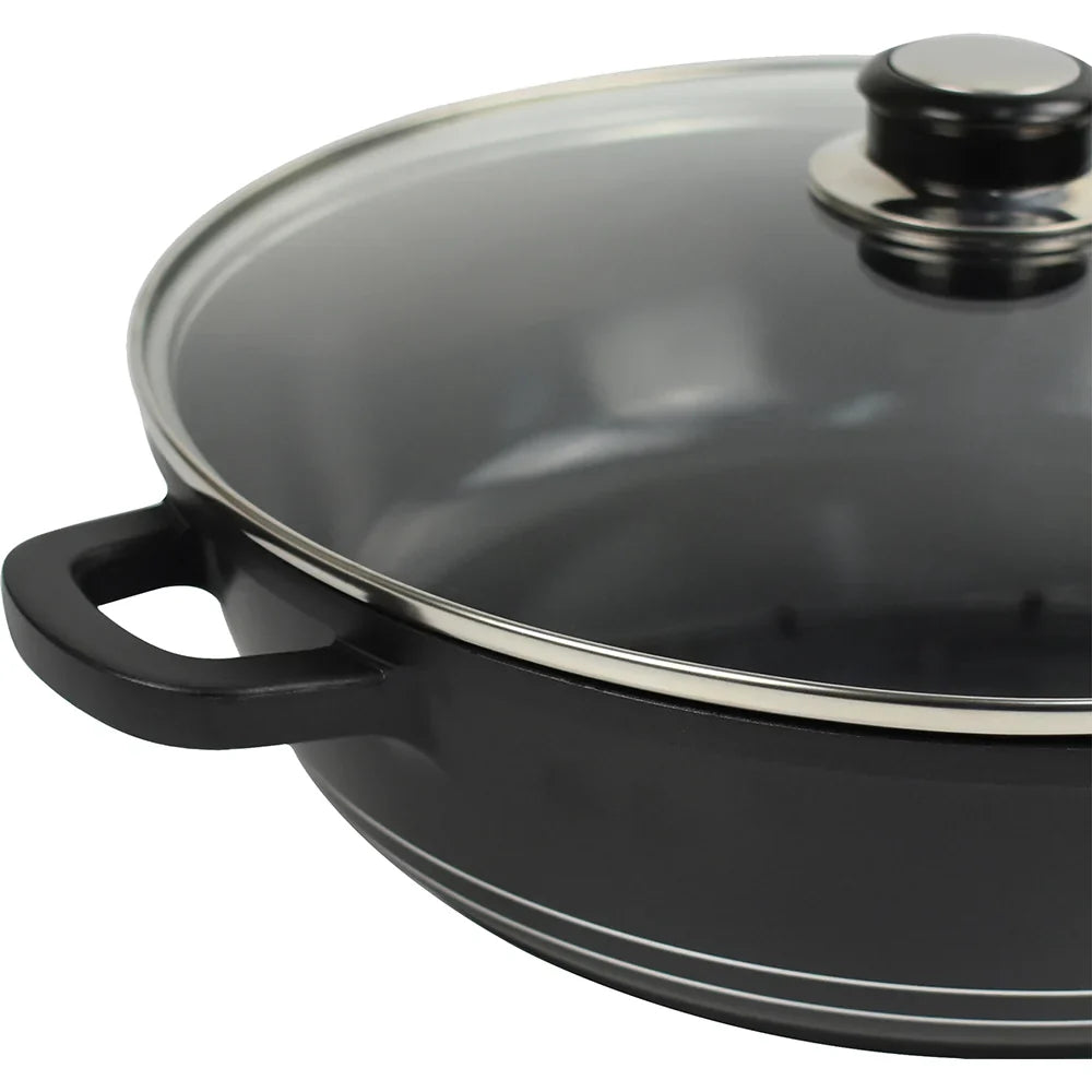 Non Stick Diecast Shallow Casserole Pot 28cm ST81856
