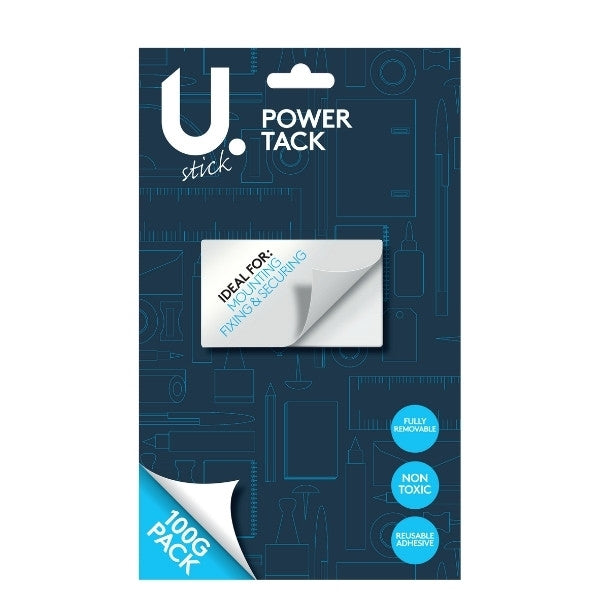 100g White Power Tack Non Toxic Home Arts And Craft P2349