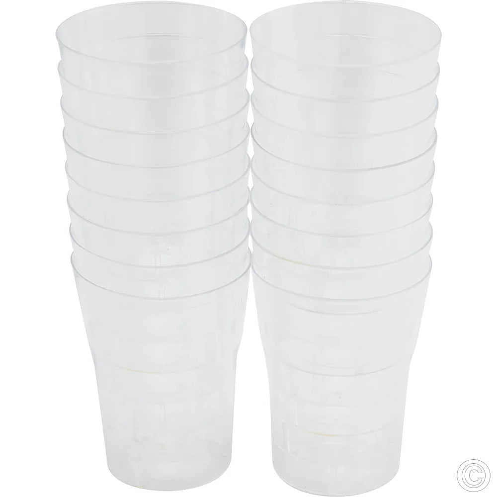 Reusable Plastic Shot Glasses 50ml Pack of 16 ST80577