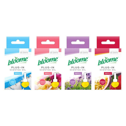 Bloome Air Freshener Scented Oil Plug In Refill Assorted Scents 322241
