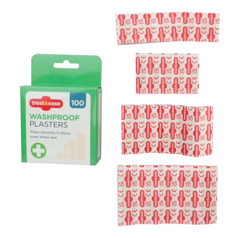Washproof Plasters Pack of 100 321323