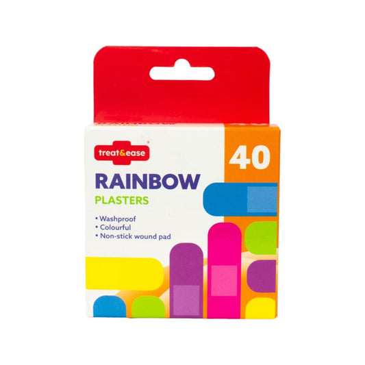 Rainbow Plasters Pack of 40 314392