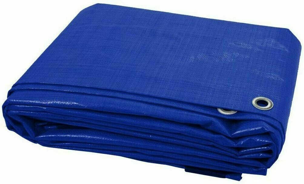 Blue Multipurpose Use Tarpaulin Light Strong Waterproof Tarpaulin 16 x 20 ' 3039